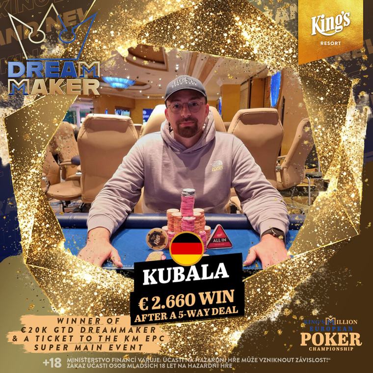 King’s: Deals beenden das Dreammaker XVIII und das GPT High Roller