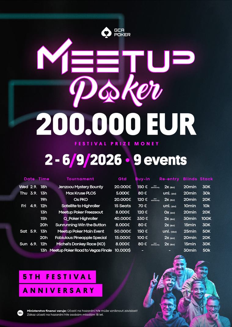 GCA Poker: Martin Hora und Serseri siegen am Samstag