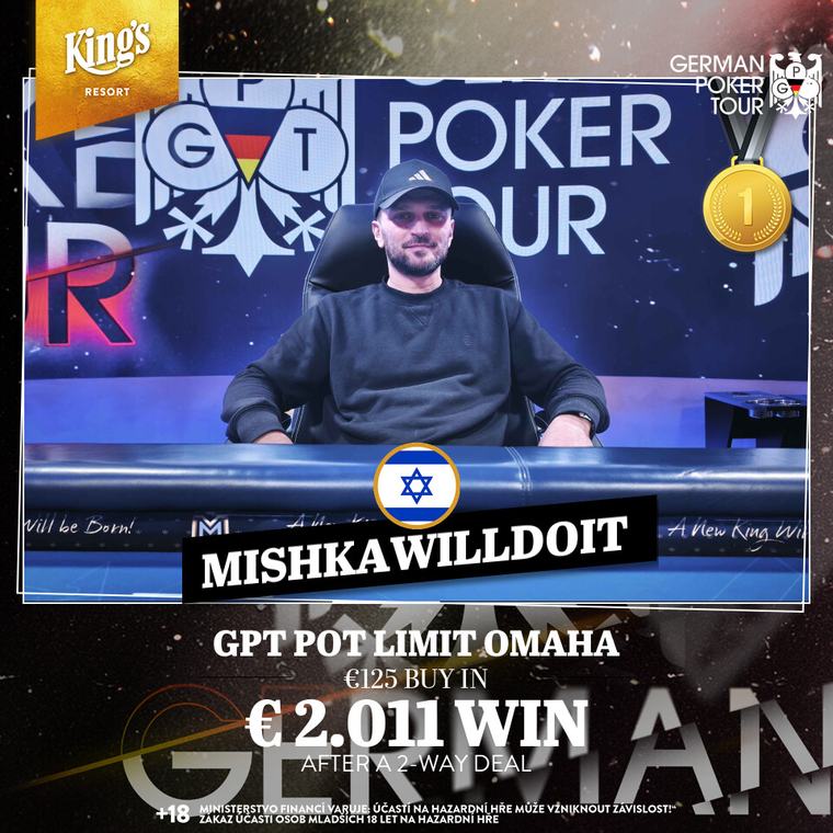 King’s: Deals beenden das GPT PLO und ds Saturday Night Turbo